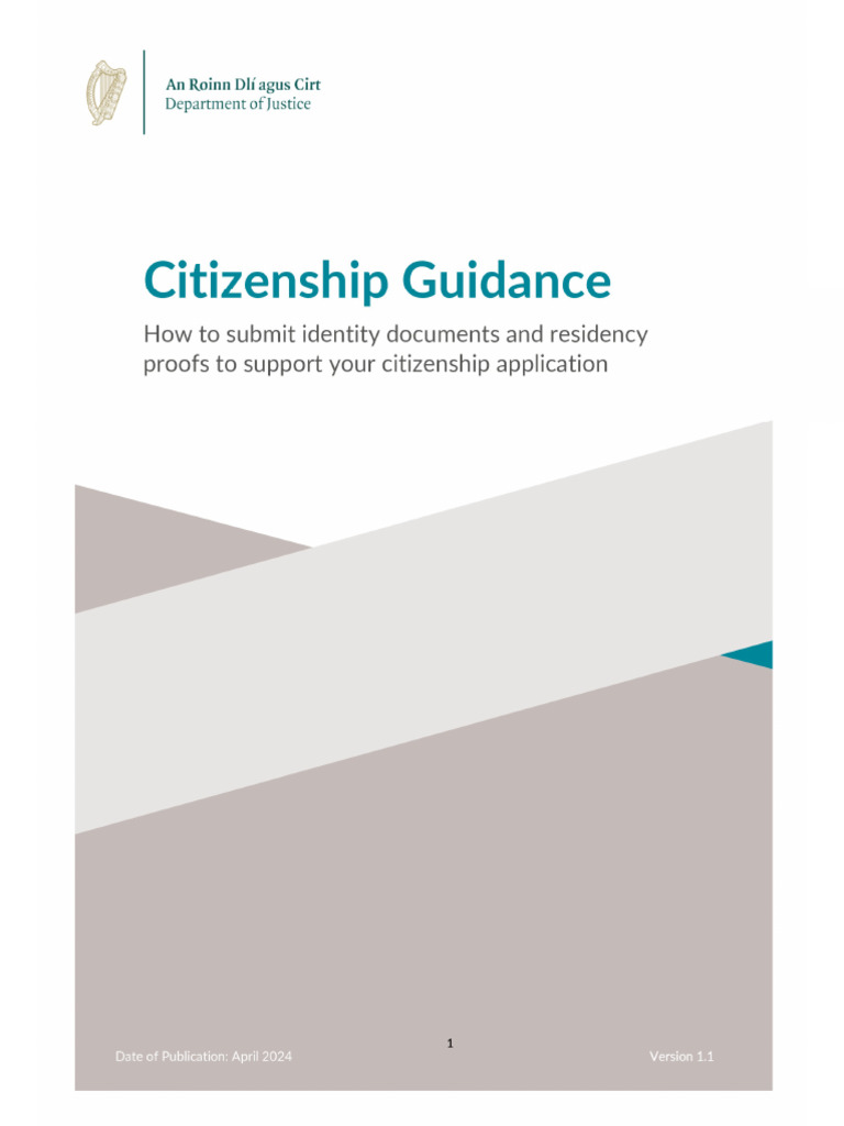 Citizenship Guidance | PDF