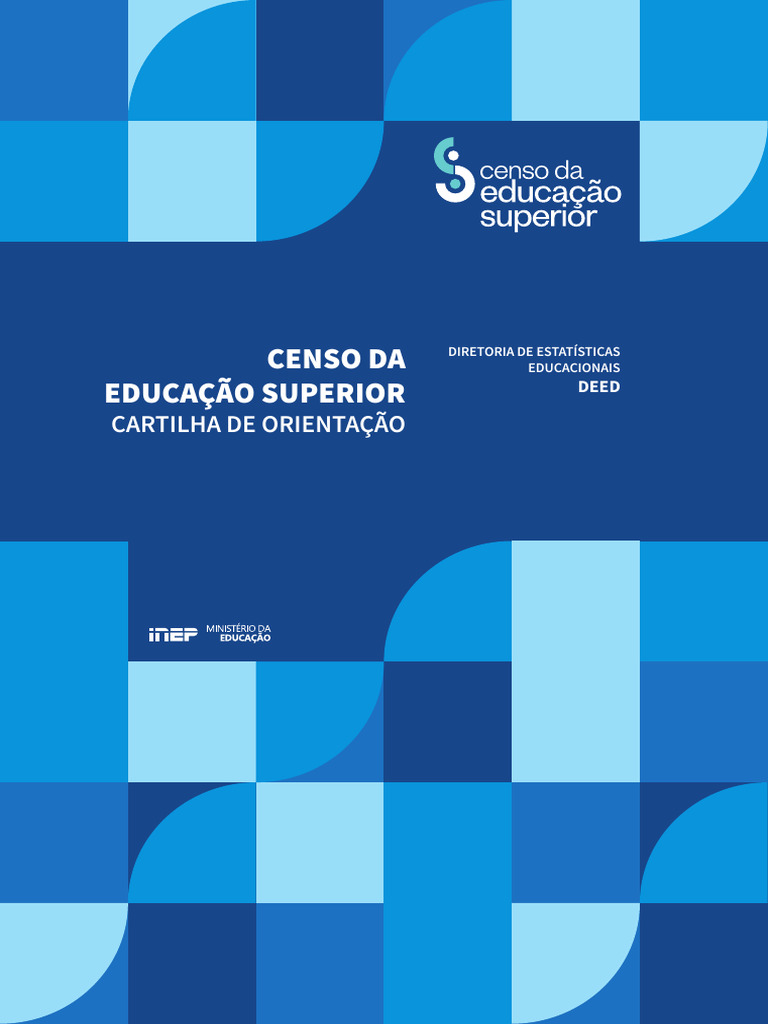 Cartilha de Orientacao Censo Da Educacao Superior 2024 | PDF | Censo