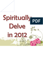 Spiritually Delve in 2012