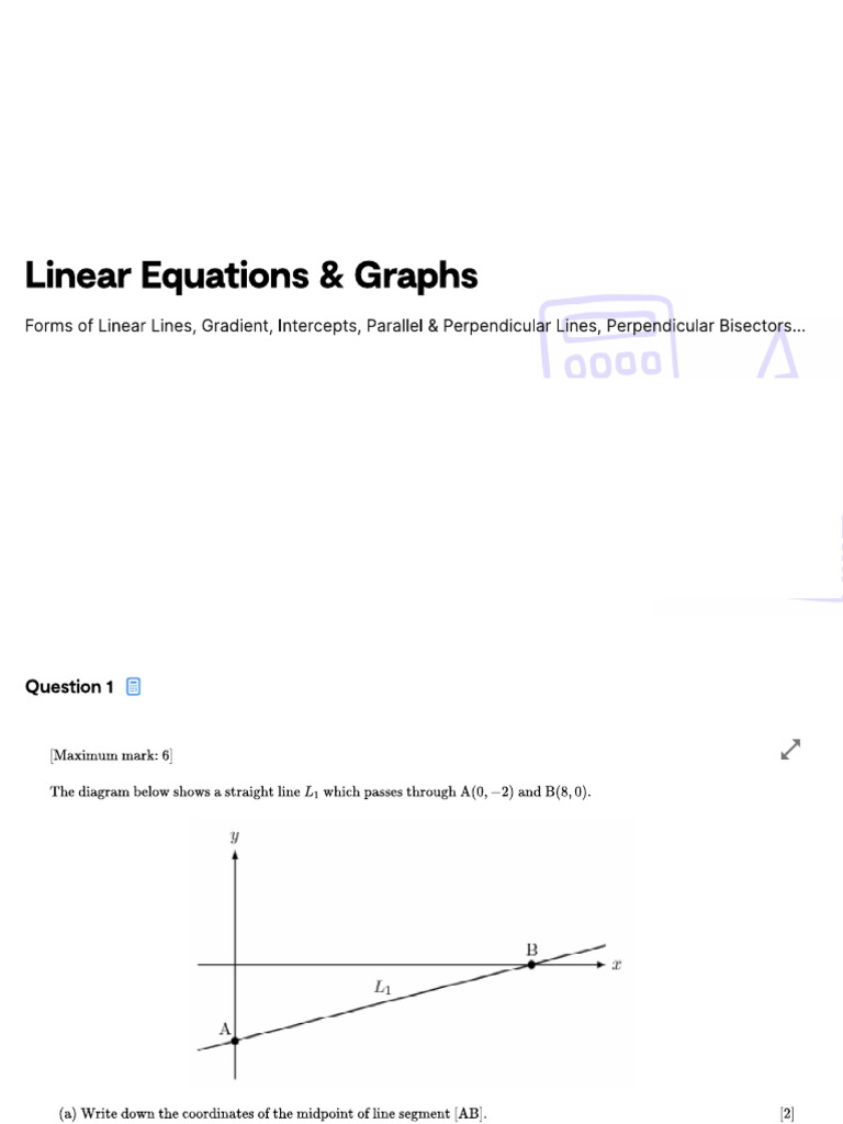 Linear Graph | PDF