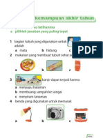 Soal Latihan 3 IPAKls 1 Semester II