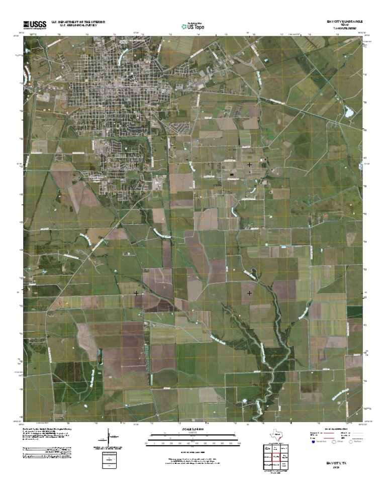 Topographic Map of Bay City | PDF | United States Geological Survey | Map