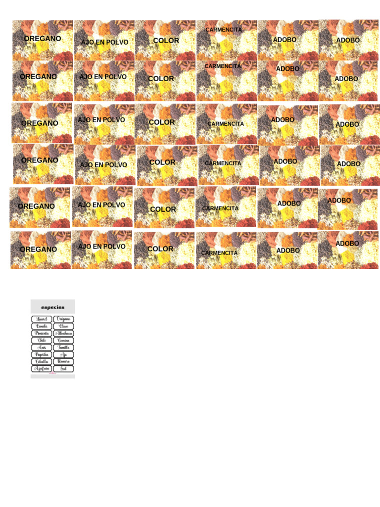 Condiment o | PDF