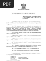 Lei Complementar 473 UERN