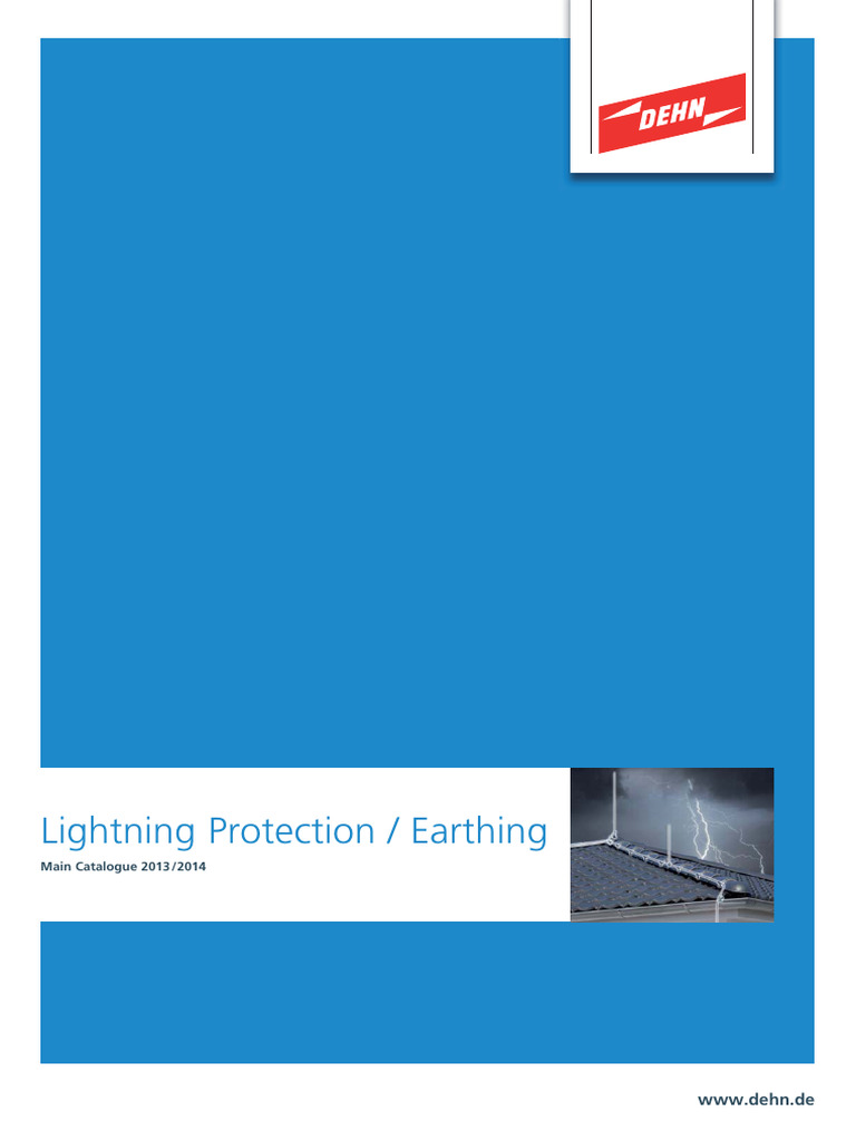 Dehn Prod Lightning - Protection-Earthing | PDF | Electrical Conductor ...