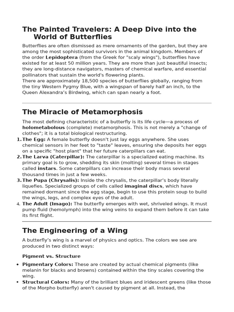 Butterflies | PDF