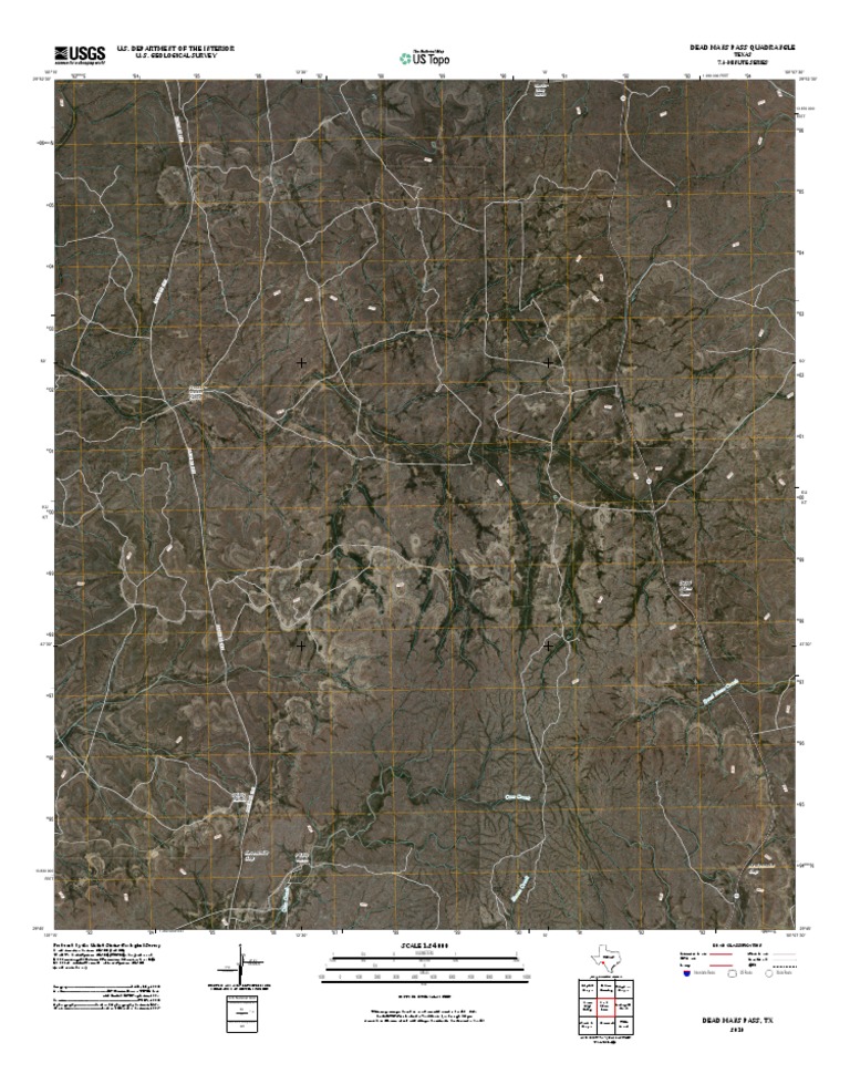 Topographic Map of Dead Mans Pass | PDF | United States Geological ...