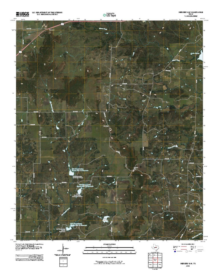 Topographic Map of Mercers Gap | PDF | United States Geological Survey ...