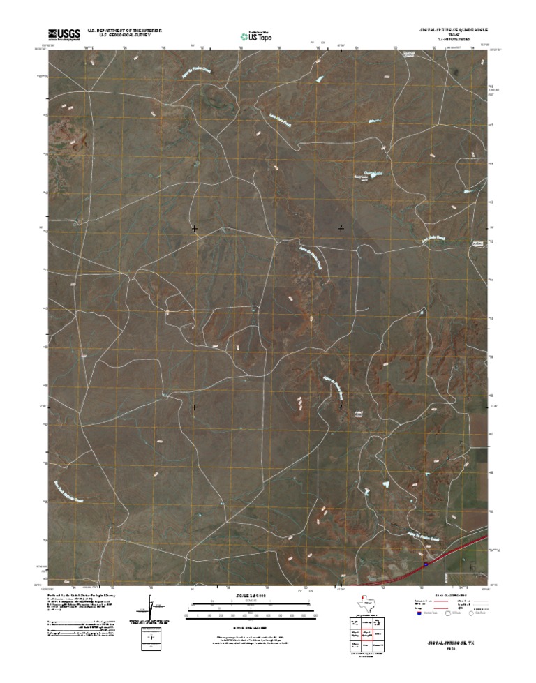Topographic Map of Signal Spring SE | PDF | Geomatics | United States ...