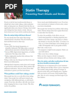 Statin Decision Aid for Patients | PDF | Statin | Cardiovascular Diseases
