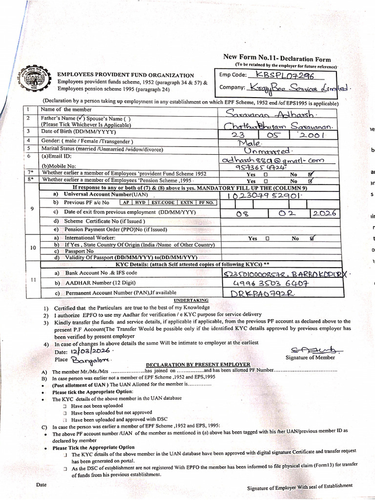 Form 11 | PDF
