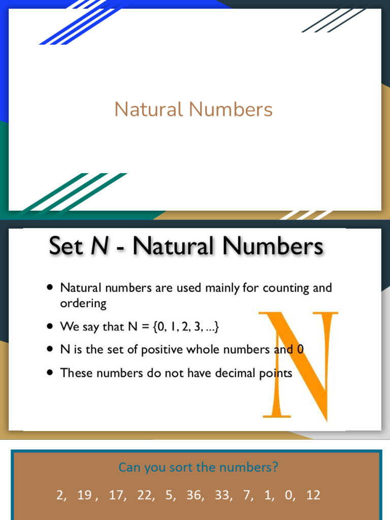 Natural Numbers | PDF | Multiplication | Abstract Algebra