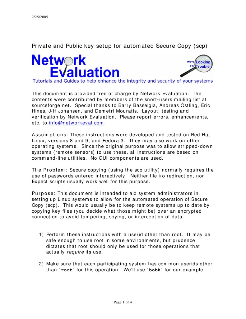 Private Public Key Setup | PDF | Secure Shell | Information Technology