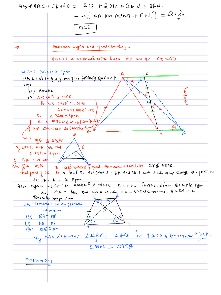 Awesome Angles in Math Contests | PDF