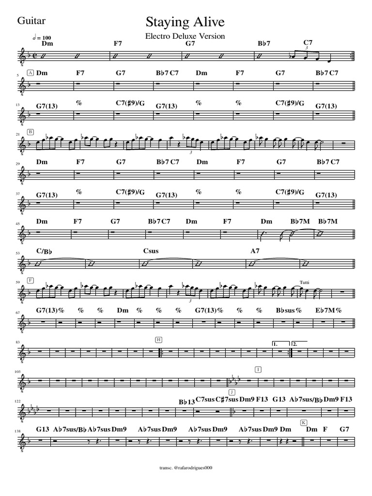 03 Stayin Alive | PDF