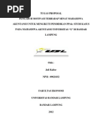 Download Tugas Proposal  Alk by julikalter SN101532200 doc pdf