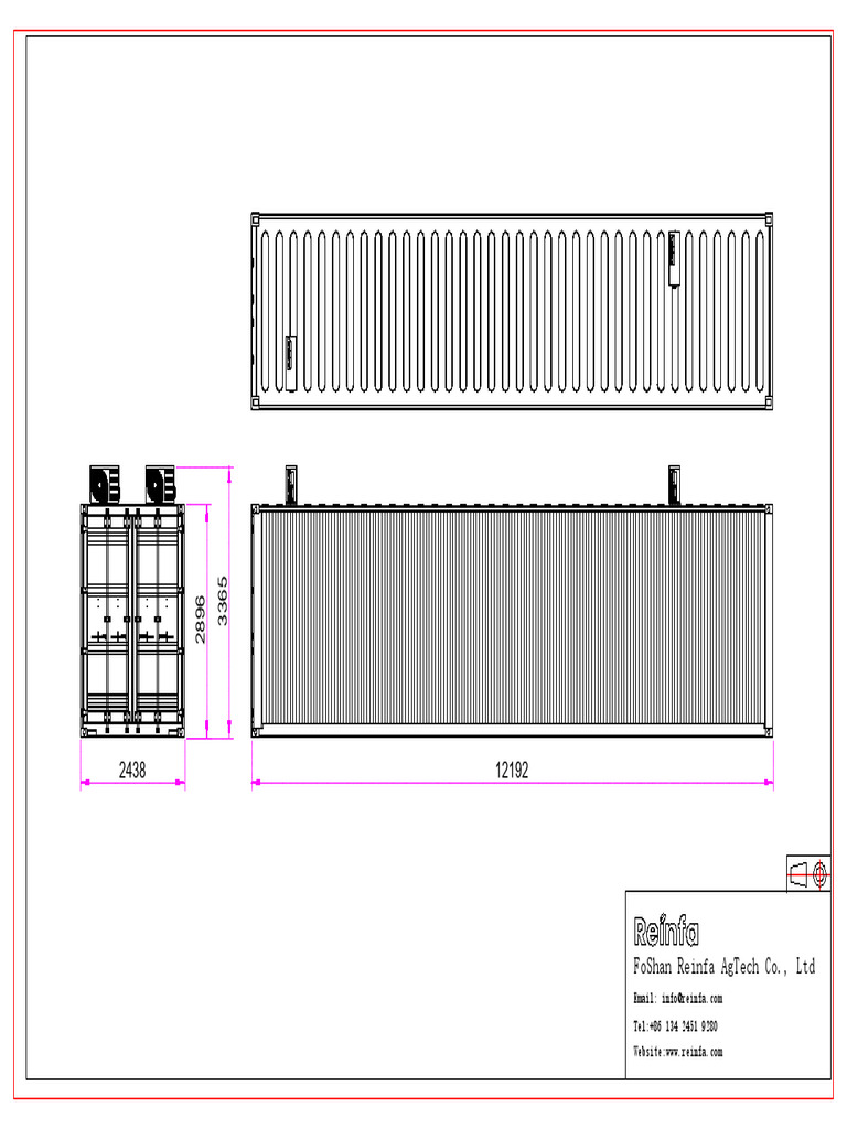Container External Dimension | PDF