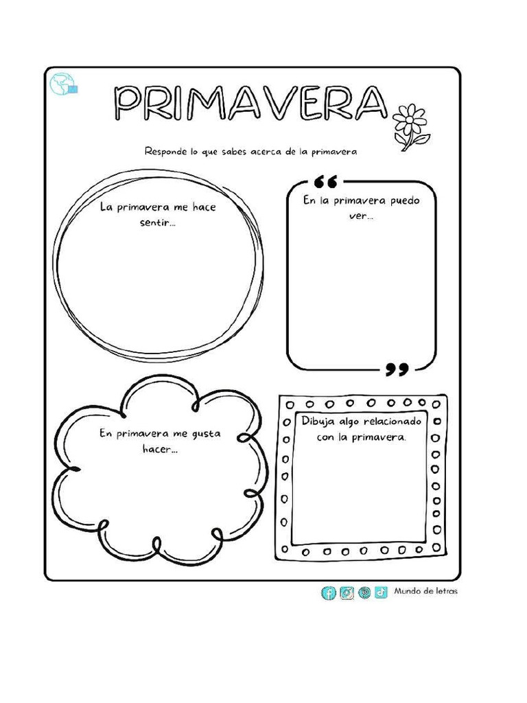 Actividades de Primavera | PDF