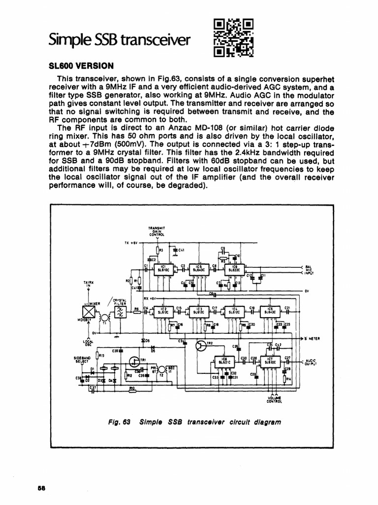 Simple SSB Transceiver | PDF | Detector (Radio) | Frequency Modulation