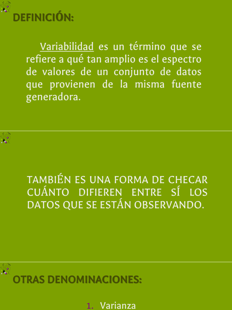 Variabilidad y su Transmisión | PDF | Diferencia | Análisis estadístico