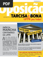 Informativo Tarcisa e Bona UFPR pra Valer | julho de 2012