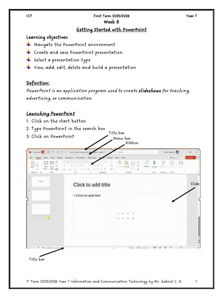 13 Working With PowerPoint1762775957 | PDF | Window (Computing ...