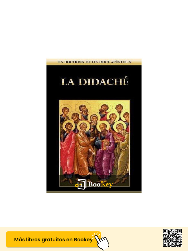 La Didaché PDF | PDF | Iglesia cristiana | Primera epístola a los corintios