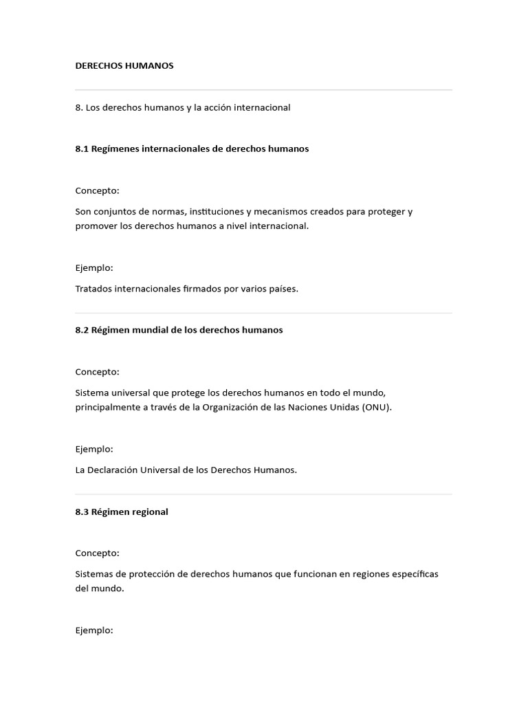 Derechos Humanos | PDF
