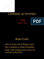 Lending Activities