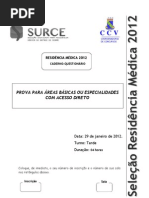 Prova Acesso Direto Tarde