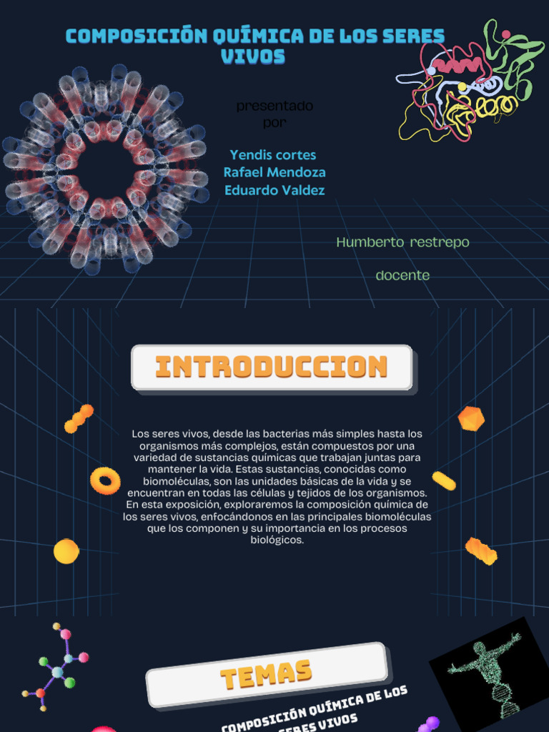 Composicion Quimica de Los Seres Vivos | PDF | Biomoléculas | Lípido