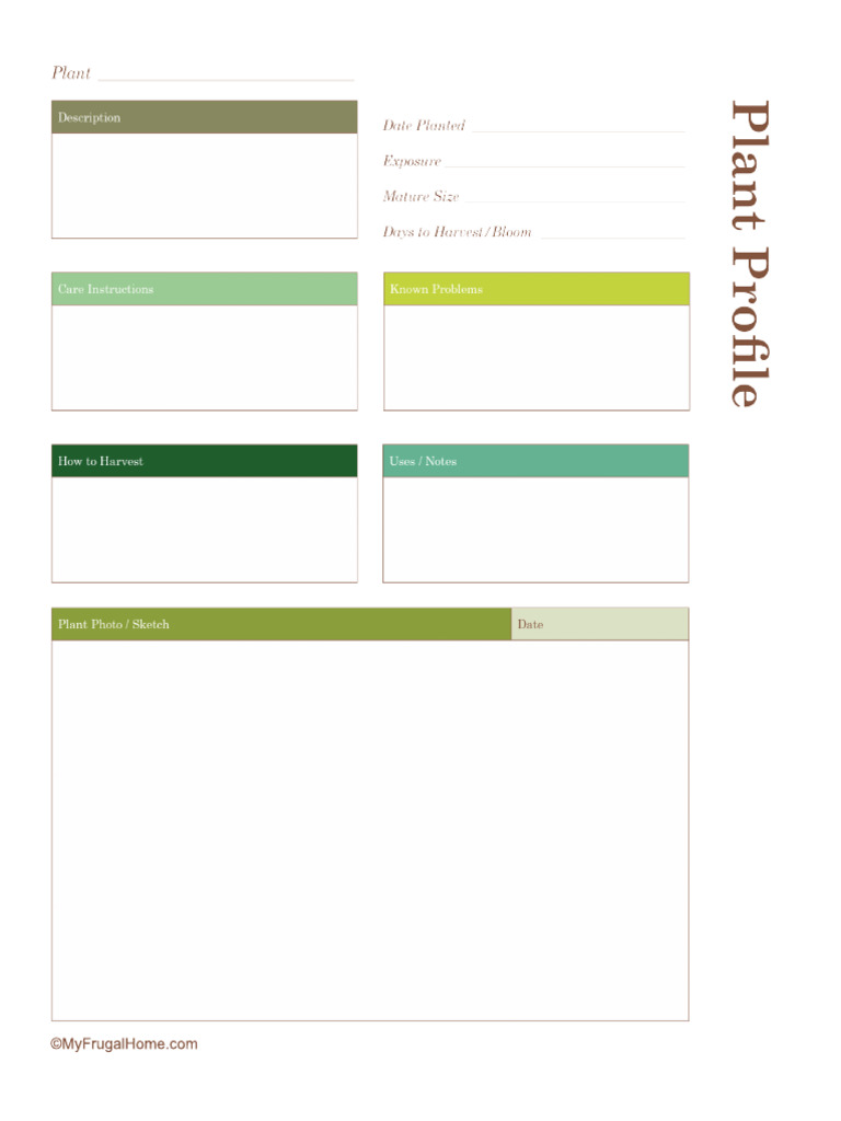 Plant Profile Record | PDF