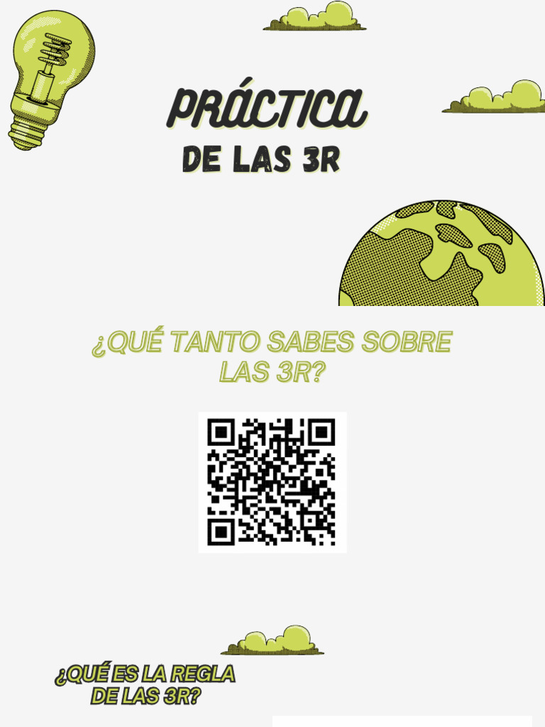 Práctica de Las 3R | PDF | Reciclaje | Residuos
