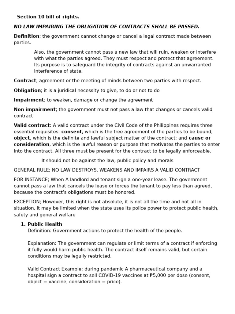Section 10 Bill of Rights | PDF | Lease | Landlord