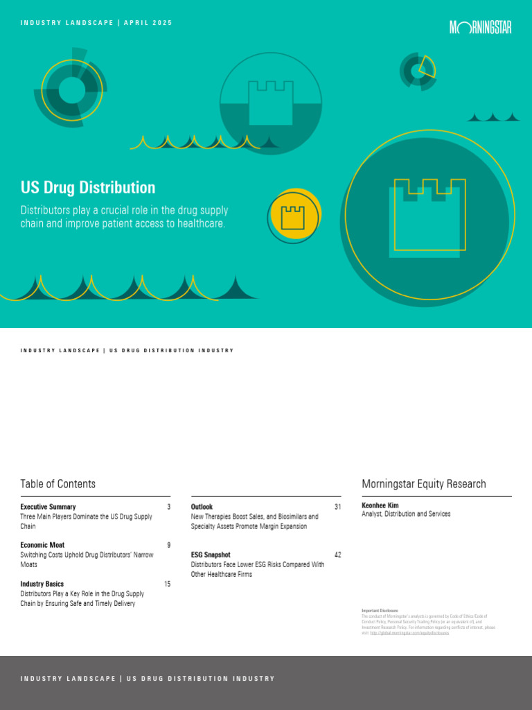 US Drug Distribution Landscape 2025 | PDF | Generic Drug | Valuation ...