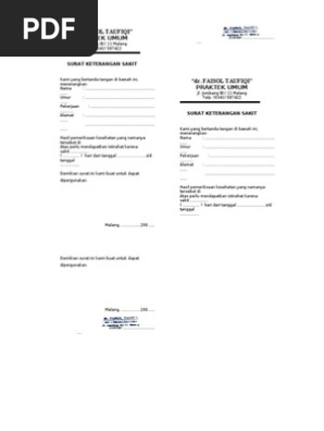 Surat Dokter