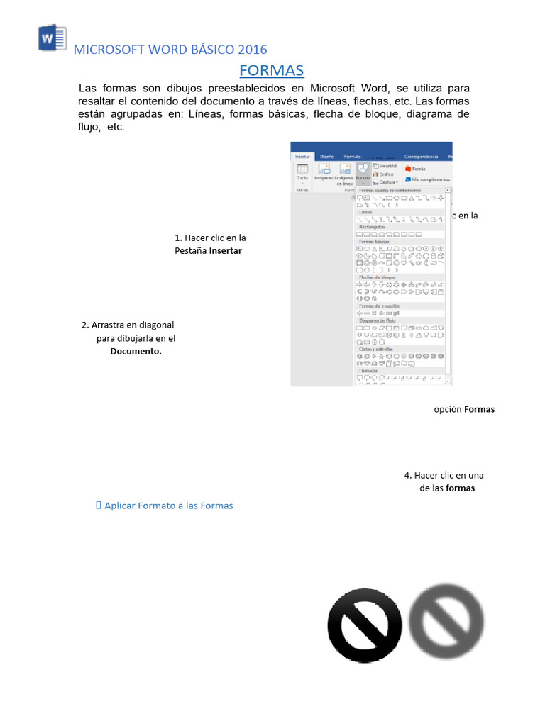 Formas Word | PDF