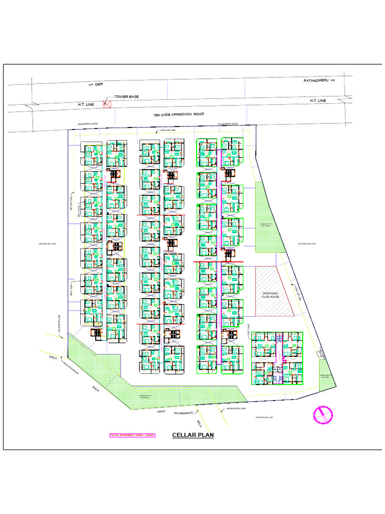 102-Vhpl Site Final Layout Drawing | PDF
