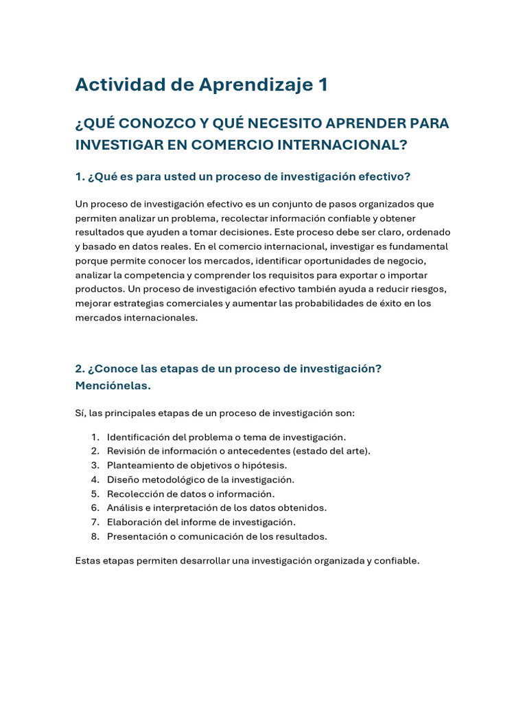 Actividad 3.2 | PDF | Mercado (economía) | El comercio internacional