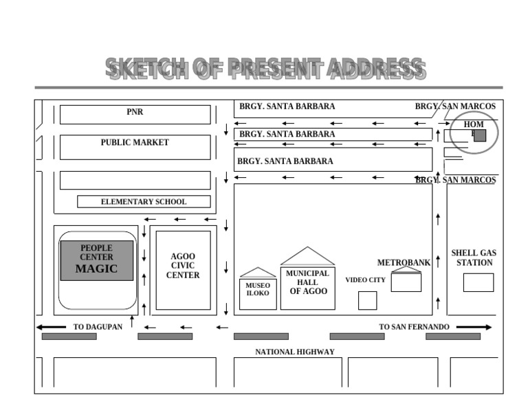 Sketch of Present Address | PDF