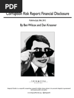Download Integrity Florida - Corruption Risk Report - Financial Disclosure by Integrity Florida SN101541069 doc pdf