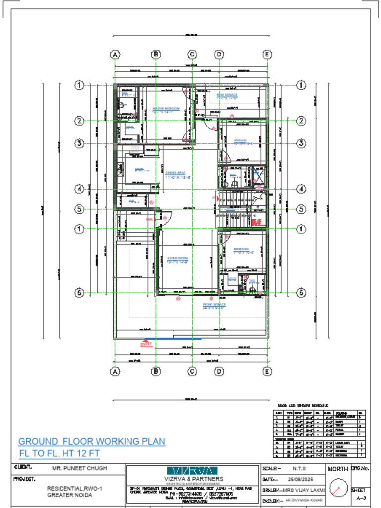 Working Drawing Set | PDF | Home | Interior Design