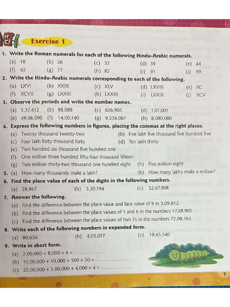 Maths Class 5 | PDF