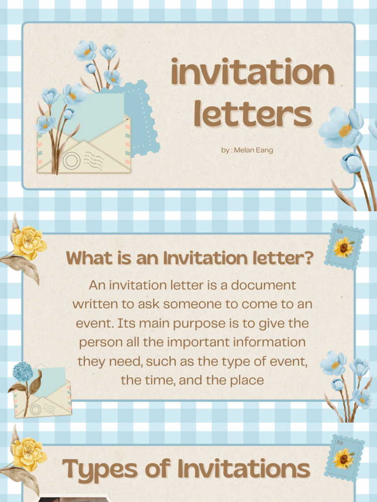 Invitation Letter | PDF