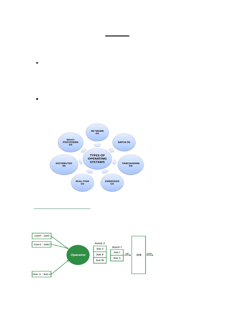 OS Unit-1 Notes | PDF | Virtual Machine | Operating System