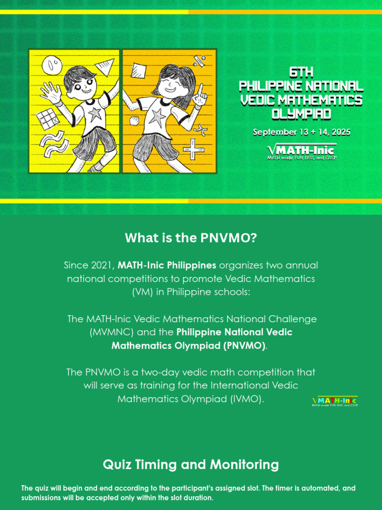 6th PNVMO Primer PPT 09 10 2025 | PDF
