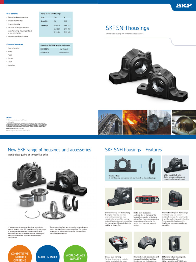 SNH Housings Brochure SNH | PDF