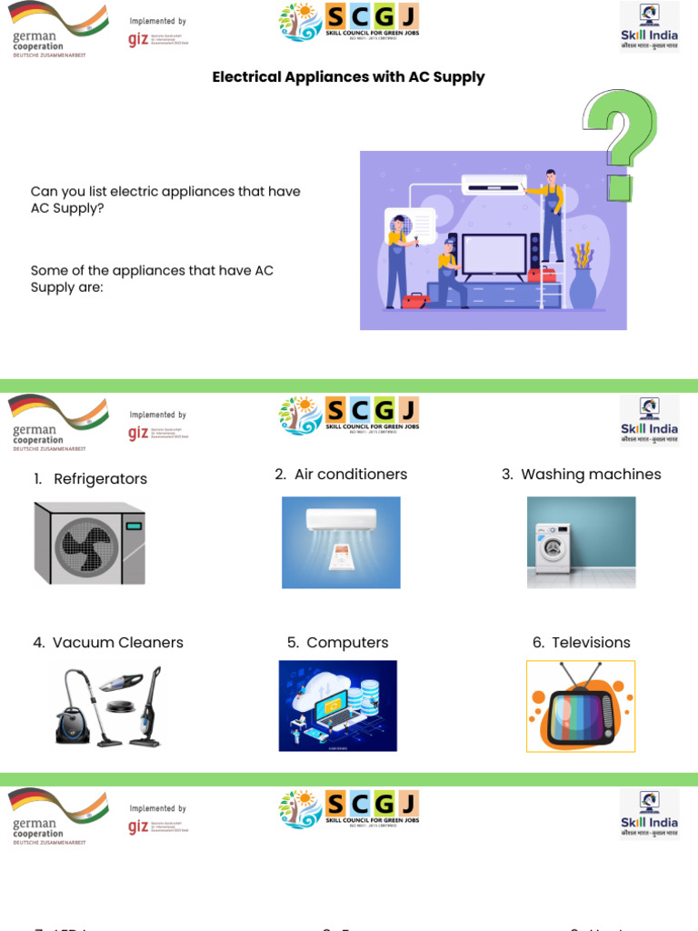 Home Appliance With AC Supply | PDF