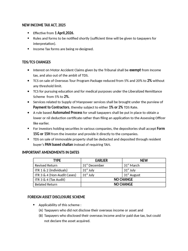 Snapshot of Budget 2026 For FY 2026-27 | PDF | Taxes | Taxpayer