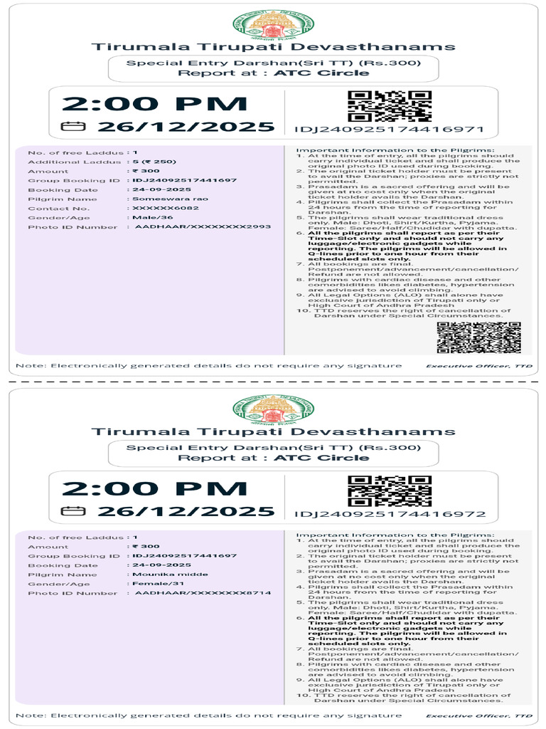 TTD | PDF